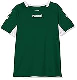 Hummel Kinder CORE KIDS TEAM JERSEY S/S Trikot, Grün (Evergreen), Gr. 140