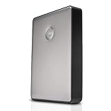 G-Technology G-Drive Mobile USB-C 4 TB (elegantes Aluminium-Design, schnelle Übertragungsrate 135 MB/s, USB-C-fähig, kompatibel mit USB 3.0 und Thunderbolt 3, Mac-kompatibel) space g