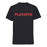 Scallywag® Eishockey Kids T-Shirt DEL Playoffs I Größen M - XL I Farbe schwarz, grau I offizielle Deutsche Eishockey Liga Kollektion (XL (152), grau)