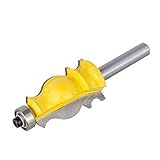 Holz Router Bit architektonisches Zementierbarer Hartmetall-Router-Router-Bit 8mm Schaft Trimmen Holz F