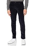 BRAX Herren Style Cooper Fancy Five-Pocket Cord-Qualität Hose, Navy, 34/32