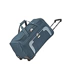 Travelite 2-Rad Trolley Reisetasche, Gepäck Serie ORLANDO: Klassische Weichgepäck Reisetasche mit Rollen im zeitlosen Design, 098481-20, 73 Liter, 2,7 kg, marine (blau)