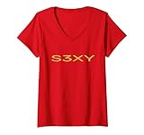 Damen S3XY Autoliebhaber T-Shirt mit V