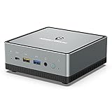 Mini PC AMD Ryzen UM250 Mini-Desktop-Computer | 16 GB RAM + 512 GB M.2 SSD | Radeon Vega 8 Graphics | Windows 10 Pro | Dual-Band WiFi 5 | 4K HDMI 2.0 / Display/USB-C |2X RJ45| 4X USB 3.1
