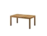 moebel-eins LISSABON Esstisch/Ausziehtisch Holztisch Massivholztisch Esszimmertisch Tisch geölt, Wildeiche, 140/180/220x90