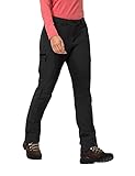 Jack Wolfskin Damen Softshell-Hose Chilly Track XT Pants Women, Black, 40, 1502371-6000040