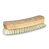 Kleiderbürste aus Naturholz. Borsten verstärkt. Made in Italy