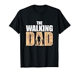Herren Papa Walking Dad Vater The Walking Dad Zombie Geschenk Party T-S