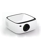 QFWCJ Native 1080p Full. HD 300. Zollprojektor 4k Support 3D WiFi Heimkino 300 Ansi Lumen Smart Movie Video Projector (Color : Smart Version, Size : 266 * 266 * 110mm)