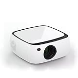 QFWCJ Native 1080p Full. HD 300. Zollprojektor 4k Support 3D WiFi Heimkino 300 Ansi Lumen Smart Movie Video Projector (Color : Smart Version, Size : 266 * 266 * 110mm)
