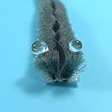 Wasserdichter Filz Zugluftschutz Wollfilz Dichtung Fenster Tür Bürstendichtung 5mm 6mm 7mm x 6mm 8mm 12mm 10m Grau Schwarzgrau,12mm,6mm,10M