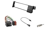 Audioproject A170 - Autoradio Einbau Set Profi Set BMW 3er E46 Radioblende Radioadapter 2X Antennenadapter Fakra DIN ISO Rund-p