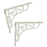 EMTOE 2 STÜCKE Dekorationen Regalwinkel Für DIY Offene Regale Regalbodenträger 200 Mm × 175 Mm Rustikale Schwimmende Regalhalterungen Wandreg