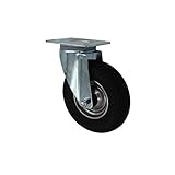 200 mm Luftberefte Transportrolle als Lenkrolle TK 75 kg