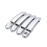 WMryp Auto Innenstyling 8pcs ABS Chrom Türgriffabdeckungen Trim Für V&W Für T&Ouran Für Caddy Für M