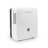 TROTEC Komfort Luftentfeuchter TTK 96 E (max.30 L/Tag), geeignet für Räume bis 230 m³ / 90 m²