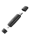 UGREEN USB C Kartenleser SD Kartenleser USB 3.0 Micro SD Kartenlesegerät SD Card Reader Adapter für iPad Pro 2021/ iPad Mini 6, Galaxy S21/S20, Huawei P40, MacBook Pro/Air usw