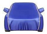 length Vollauto-Abdeckung-regensicher, wasserdicht, staubdicht und Winddicht, geeignet for den Außenbereich im Freien im Sommer oder im Winter-Size M (Color : Blue)