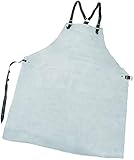 Rensing 3931 2820 Spaltleder-Schürze, Weiß, 80 x 100