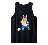 Fußball Kinder Pferde I lustige Tiere | Sport Tank Top