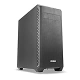 Antec P7 Silent Midi-Tower Black Computer Case – Computer Cases (Midi-Tower, PC, Plastic, SGCC, ATX, Micro-ATX, Mini-ITX, Black, 16.5 cm)
