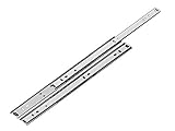 Mprofi MT® 2 Stück (1 Paar) Schubladenschienen-Schubladenauszug-Schienen für Schubladen-Rollenauszug-Kugelauszug-Kugelführung-Teilauszug H: 27 / L: 400 mm V400/27/2