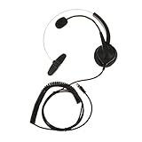 MERIGLARE Noise Cancelling für Telefon Headset mit Mikrofon für C