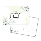 20 Dankeskarten Dankeskarte Postkarte Danke Karte Danke Dankeschön Karten, Danksagungskarten Hochzeit Vielen Dank