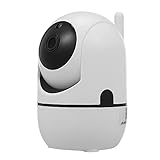 Splenssy 1080P WiFi-Kamera Babyphone mit Bewegungserkennung Tracking Sprachalarm 2-Wege-Audio Nachtsicht TF-Karte Cloud-Speicher für Baby Store Office Pet Elder Monitoring Home Security