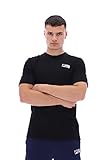 Fila Herren T-Shirt mit Aufdruck, Schwarz , M