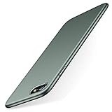 TORRAS Ultra Dünn für iPhone SE 2020/8/7 Hülle mit (2 Schutzglas) Stoßfest Unzerstörbare iPhone SE Hülle/iPhone 8 Hülle/iPhone 7 Hülle Exzellente Kratzfestigkeit Hülle iPhone SE 2020/8/7 - Grü