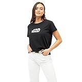 Star Wars Damen Empire Strikes Back T-Shirt, Schwarz, 38