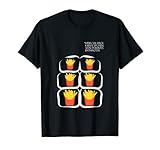 Kann Spuren von Pommes enthalten Sixpack Fast Food T-S