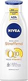 NIVEA Hautstraffende Körper Lotion mit Q10 für normale Haut, 400 ml Flasche, Body L