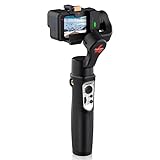 Hohem iSteady Pro4 Action Kameras Gimbal, Splash-Proof 3 Achsen Handheld Stabilisator, 14 St. Betriebszeit und Einfacheres Klemmdesign, Kompatibel mit GoPro, DJI, Insta360 usw, Gopro C