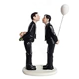 NA Harz Figur Kuchen Topper Romanze Braut Br?utigam Paar Hochzeitstorte Topper Gay Hochzeitsgeschenk