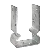WEIDENPROFI Pfostenträger Bodenhülse, U-Pfostenträger für Vierkantpfosten 9 x 9