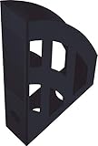 Helit H2661095 - Stehsammler 'the green bridge', DIN A4-C4, aus Recycling-Kunststoff Blauer Engel zertifiziert, anthrazit-schwarz, 1 Stück