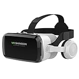 3D-Brille Brille HD Virtual Reality Headset kompatibel mit iOS & Android Telefon Augenschutz Weich & Bequem Einstellbare Entfernung für Handys 4.7-6.7