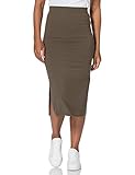 PIECES Damen PCKYLIE MW MIDI Skirt NOOS Rock, Sea Turtle, M