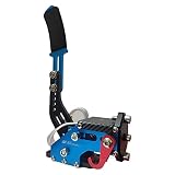 WUYIN PC G25 / G27 / G29 T500 USB Handbremse + Klemme Fit für Rennspiele Logitech Bremssystem Handbremse Auto Ersatzteile 14bit Handbremshebel. (Color Name : C9040105-A-BU)