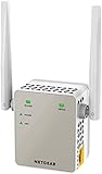 Netgear WLAN Repeater EX6120 WLAN Verstärker, AC1200 Dual Band WiFi, Abdeckung 2 bis 3 Räume & 20 Geräte, Geschwindigkeit bis zu 1200 MBit/s, kompaktes Desig