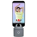 Pivo Pod Lite Gray – 360° Auto Tracking Smartphone HandyHalterung , Bluetooth Gesichtsverfolgung für Video & Foto, Drehbarerer Gimbal Stabilisator, G