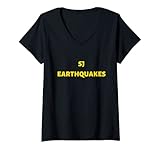 Damen SJ ERDBEBEN T-Shirt mit V