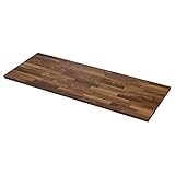 Karlby Maßgefertigte Arbeitsplatte 100 cm Nussbaum/F