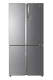 Haier HTF-710DP7 CUBE Serie Kühl-Gefrier-Kombination / Multi Door / 190 cm / 428 L Kühlteil / 200 L Gefrierteil / ABT / Humidity Zone / Dry Zone / Switch Zone / Total No F