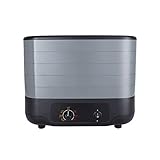 ZBQLKM Haushalts-Trockenofen, 5-lagiger Lebensmittel-Dehydrator-Maschine, einstellbares Timer-Gemüse-Dehydrator mit Anpassung der Betriebstemperatur, for Gemüse Muttern F