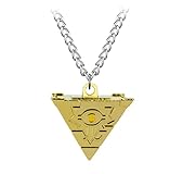 Persönlichkeit Spiel Halskette Yugioh 3D Millennium Mystery Eye Anhänger Horus Halskette Herren Damen Cosplay
