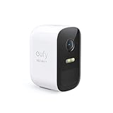 eufy Security eufyCam 2C, zusätzliche kabellose Sicherheitskamera, für HomeBase 2, 180 Tage Akkulaufzeit, HD Übertragung mit 1080p, ohne monatliche Gebü