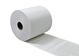 20 Stck. EC Cash Thermopapier 57mmx25mx12mm Rollendurchmesser 45mm, SEPA Lastschriftaufdruck